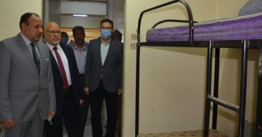 نائب رئيس جامعة الأزهر يتابع استعدادات المدن الجامعية لاستقبال الطلاب