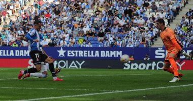 إسبانيول يفتتح التهديف ضد ريال مدريد فى الدقيقة 17 بالدوري الإسباني