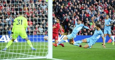 محمد صلاح يتألق بهدف وأسيست فى تعادل ليفربول ومانشستر سيتي المثير 2-2