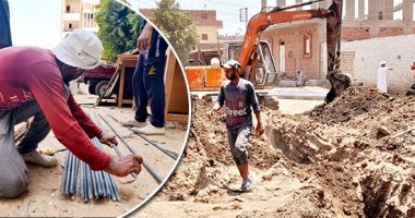 "حياة كريمة" تحقق أحلام البسطاء فى مشروعات توصيل الصرف الصحى بقرى أسوان.. أهالى "إقليت" يعبرون عن سعادتهم بحلم راودهم 40 سنة.. 60 ألف نسمة يستفيدون من المشروع.. والمبادرة شملت جميع القطاعات بـ662 مشروعا.. صور