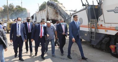 محافظ المنوفية يأمر بسرعة إنهاء أعمال الرصف والتطوير بكوبرى القاصد