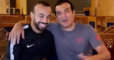 البلد كلها مستنياك.. إيهاب توفيق يحيى حفل زفاف أفشة الأسبوع المقبل "فيديو وصور"
