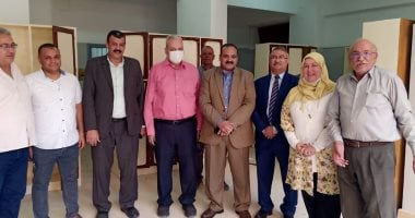 نائب رئيس جامعة بنها يتفقد المدن الجامعية استعدادا للعام الدراسى الجديد