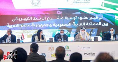 وزير الطاقة السعودى: الربط الكهربائى مع مصر يدعم المنظومة العربية
