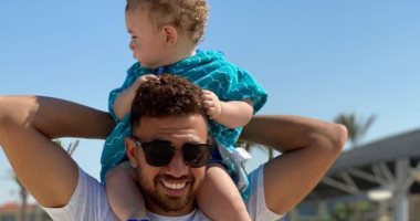 تريزيجيه يحتفل بعيد الميلاد الثانى لابنه "يزن" .. صور