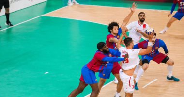 خسارة الزمالك أمام برشلونة 36/32 فى ربع نهائى كأس العالم لأندية اليد