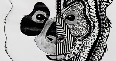 "تسنيم" من المنيا تشارك "صحافة المواطن" موهبتها فى الرسم