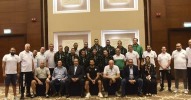 محمد صلاح يدعم سلة الاتحاد السكندرى قبل المشاركة بالبطولة العربية.. فيديو وصور