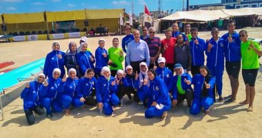 نادى تجديف أسوان للرياضات المائية يحقق 14 ميدالية فى بطولة الجمهورية.. صور