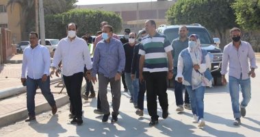 محافظ المنوفية يتفقد أعمال تطوير ميدان الإسعاف بشبين الكوم