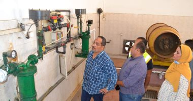 رئيس شركة مياه الشرقية يتفقد محطات المياه والصرف لمتابعة الحالة الفنية للمحطات