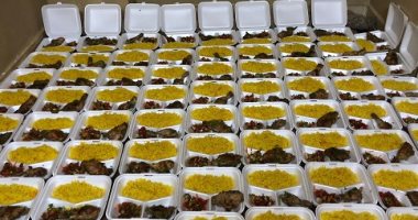 "مطبخ الخير" هدية نهلة لروح والدها بإطعام المحتاجين ومصابى كورونا .. فيديو