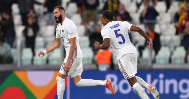 منتخب فرنسا يتعادل أمام بلجيكا 2-2 بهدفى بنزيما ومبابي.. فيديو