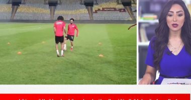 شاهد.. استعراض مهارات صلاح والننى فى تدريبات المنتخب قبل مواجهة ليبيا