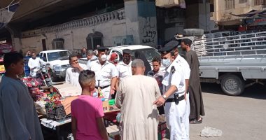مرافق الأقصر تحرر 102 محضر ومخالفة متنوعة فى حملات بشوارع المحافظة.. صور