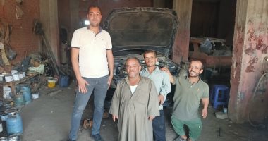 عائلة لاتعرف المستحيل.. قصة كفاح سمكرى وأولاده قهروا الظروف بالمنوفية.. لايف