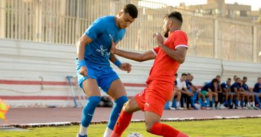 الاتحاد الليبى يتقدم بهدف على الزمالك فى الشوط الأول الودى.. صور