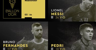 الكرة الذهبية .. ميسي ومودريتش على رأس قائمة ثالث 5 مرشحين