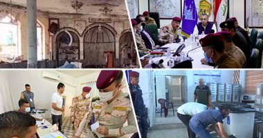 صور العالم هذا المساء.. تنظيم داعش الإرهابي يفجر مسجدا في أفغانستان ويقتل أكثر من 50 مصليا.. الجنود والسجناء والنازحون يصوتون مبكرا قبل الانتخابات العامة في العراق.. ارتفاع عدد مصابي زلزال اليابان لـ42 شخصا