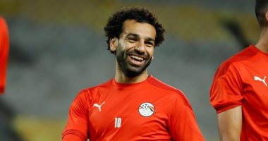 "ضحك ولعب وجد" محمد صلاح يتألق فى مران المنتخب قبل مواجهة ليبيا.. صور