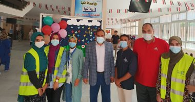 تعريف طلاب التربية بجامعة المنوفية بالإجراءات الاحترازية لمواجهة كورونا ونظام الدراسة..لايف