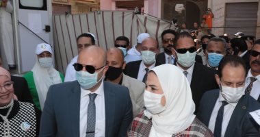 محافظ بنى سويف يشارك وزيرة التضامن إطلاق حملة "بالوعى مصر بتتغير للأفضل"