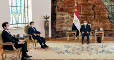 الرئيس السيسي يستقبل رئيس الجمعية الوطنية بجمهورية كوريا الجنوبية  