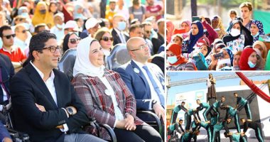 وزيرة التضامن تطلق"بالوعى مصر بتتغير للأفضل" من بني سويف.. نيفين القباج:"حياة كريمة" أكبر برنامج على مستوى العالم.. و‎زيادة تمويل مشروعات تنمية المرأة الريفية من 5 إلى 10آلاف جنيه