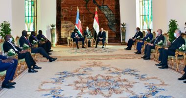 إرادة سياسية مشتركة وعلاقات قوية.. الرئيس السيسى يستقبل نظيره رئيس جنوب السودان 