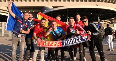 منتخب إسبانيا ضد فرنسا.. توافد الجماهير لحضور نهائى دوري الأمم الأوروبية