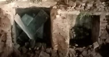 القبض على تربى لاتهامه بنبش مقابر الصدقة وهدمها بطنطا.. صور