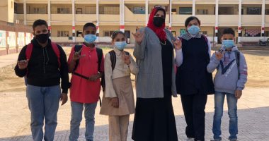 بدء العام الدراسى بمدرسة الأمل للصم والبكم بالمنصورة.. لايف وصور