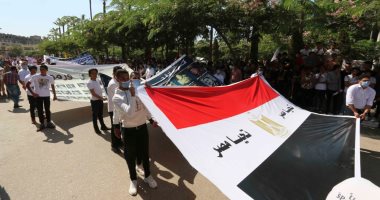 احتفال بجامعة المنصورة بمناسبة الذكرى الـ48 لنصر أكتوبر المجيد