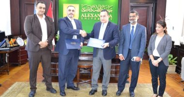 بروتوكول تعاون بين جامعة الإسكندرية وشركة عالمية لنظم المعلومات الجغرافية