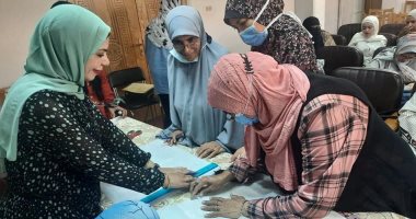 "تصميم الأزياء.. وفن التفصيل".. تدريب جامعة القناة ضمن مبادرة صنايعية مصر.. صور