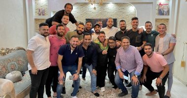 محمد شريف وأمّح فى "حنة" أفشة.. صور
