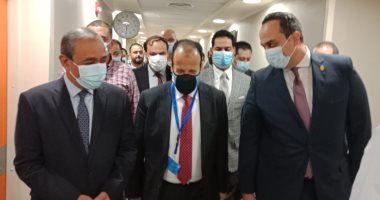 وزير الصحة الليبي يتفقد المنشآت الصحية بالإسماعيلية للاستفادة من تجربة مصر في التغطية الصحية الشاملة.. لايف وصور