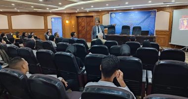 مرصد الأزهر يستقبل طلاب جامعة بنها لشرح كيفية استغلال الإرهاب للآلة الإعلامية