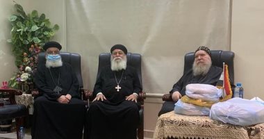 أسقف سوهاج للأقباط الأرثوذكس يزور أسوان بعد توليه الإيبارشية