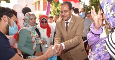 تمريض سوهاج تحتفل ببدء العام الدراسى بمعسكر استقبال للطلاب الجدد والقدامى