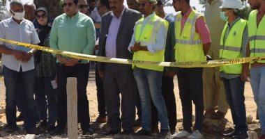 نائب محافظ بنى سويف يتفقد مشروعات مبادرة حياة كريمة بمدينة ببا