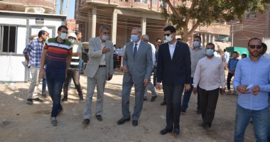 محافظ القليوبية يتفقد مشروعات مبادرة "حياة كريمة" بقريتى كفر شبين ونوى
