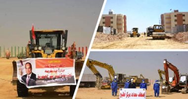"حياة كريمة" تنقذ قرية الشرفا بالجيزة من الغرق فى مياه الصرف الصحى.. الأهالى: المشروع متوقف منذ سنوات والمبادرة أعادت الأمل لتشغيله وباقى الخدمات.. و42 قرية بتوابعها مستفيدة بتكلفة تصل لـ7 مليارات جنيه