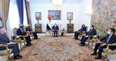 الرئيس السيسى يستقبل رئيس لجنة العلاقات الخارجية بمجلس الشيوخ الأمريكى.. ويؤكد أهمية التزام الأطراف بالتوصل لاتفاق قانونى منصف وملزم بشأن سد النهضة.. و"مينينديز": مصر ركيزة الأمن والاستقرار فى الشرق الأوسط