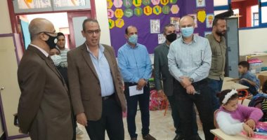 مدير تعليم القليوبية يتفقد المدرسة المصرية اليابانية ببنها لمتابعة الدراسة 