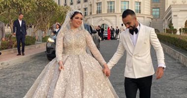 فرح أفشة.. شاهد قاعة حفل الزفاف بأحد الفنادق الكبرى 