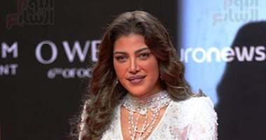 ريهام حجاج تتألق بفستان من تصميم المصمم العالمي زهير مراد بمهرجان الجونة 