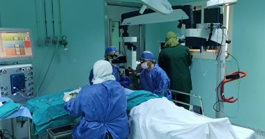 "رمد" شبين الكوم بالمنوفية تجرى جميع عمليات العيون مجانا لإلغاء قوائم الانتظار.. لايف