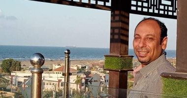 الشاعر جمال فتحى ضيف أتيليه الإسكندرية 
