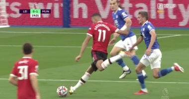 ليستر سيتى ضد مانشستر يونايتد.. التعادل 1-1 ينهى الشوط الأول 